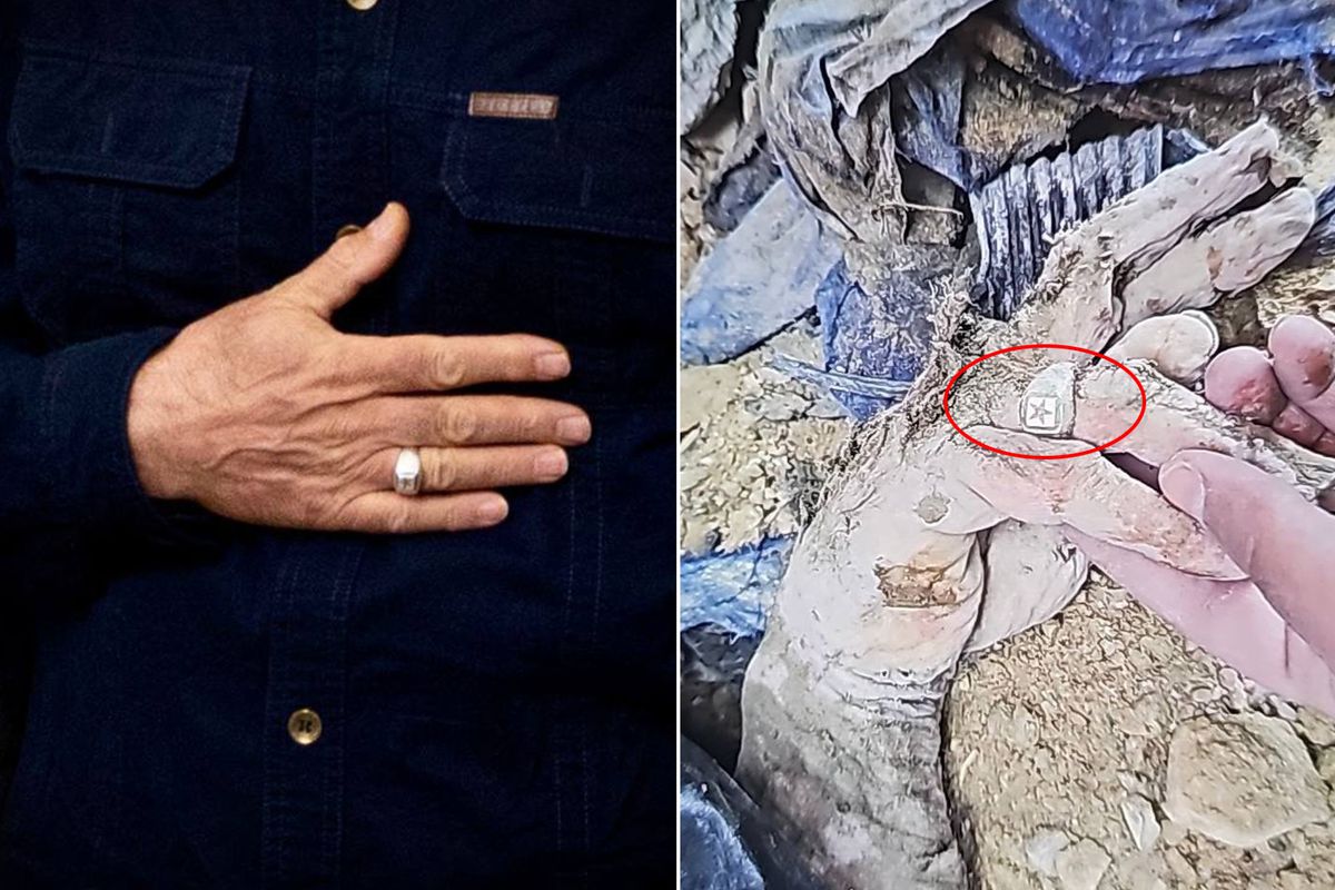 Laricani'nin yüzüğünden teşhis edildi! İşte İsrail'in servis ettiği görüntü