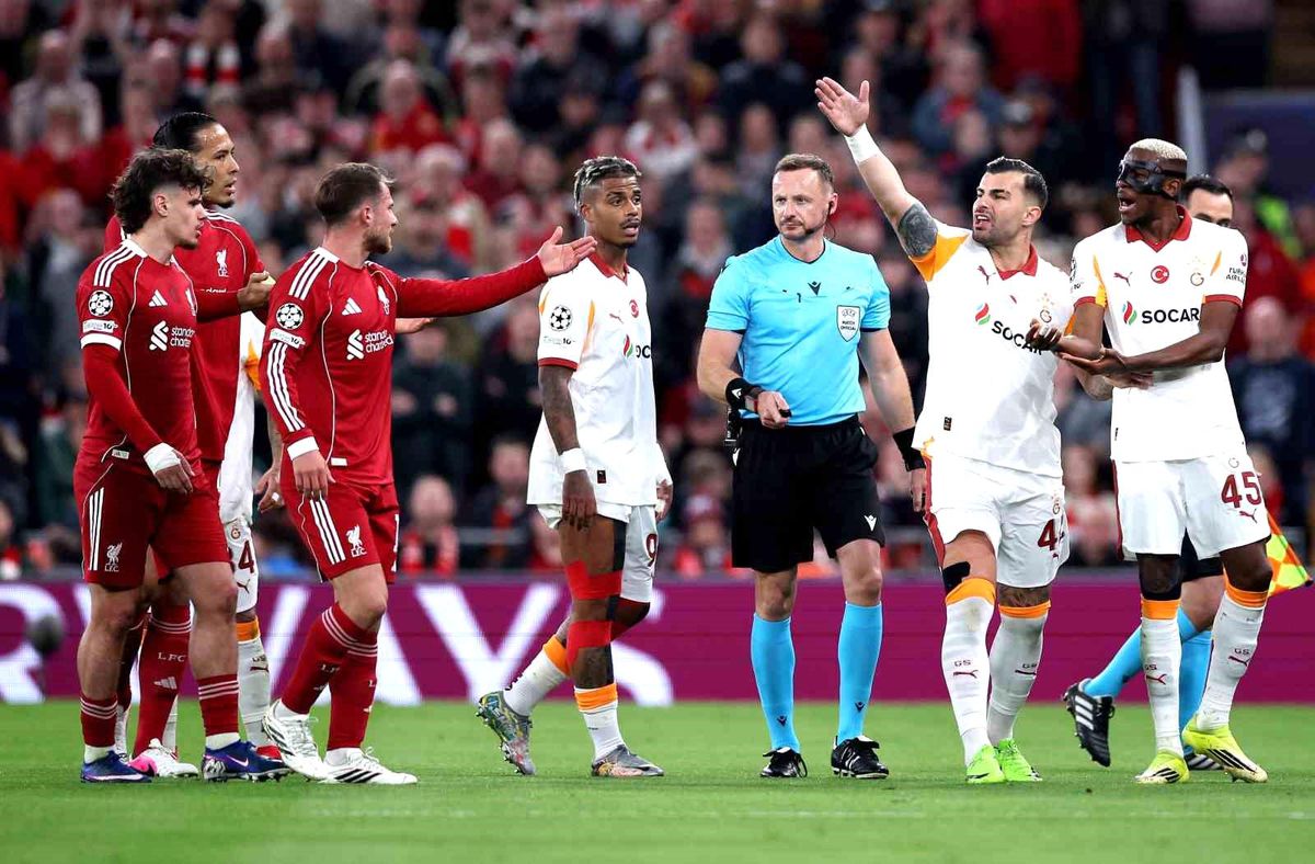 Liverpool Galatasaray maçında hakem değişikliği