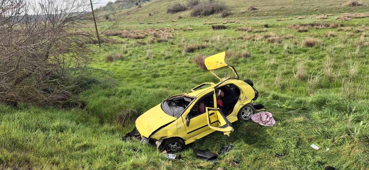 Susurluk'ta trafik kazası: 1 yaralı
