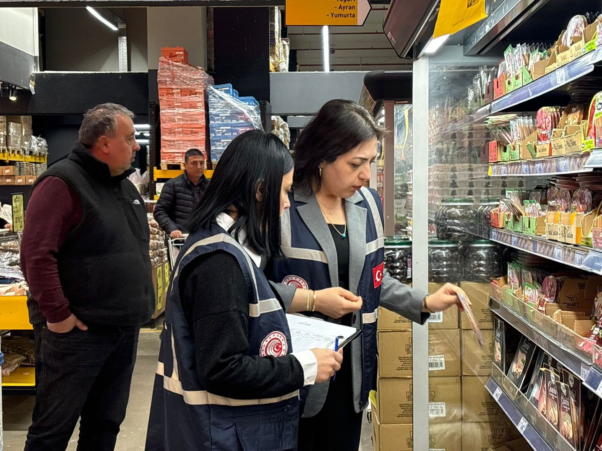 Ticaret Bakanlığı'ndan Ramazan Bayramı öncesi market denetimi