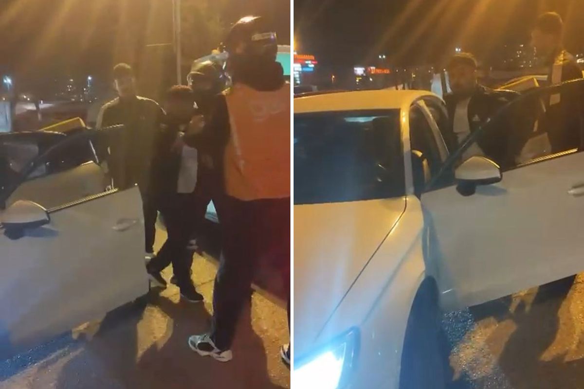 Önce darbetti, asıl dehşeti ise sonra yaşattı! Çığlıkları caddeyi inletti