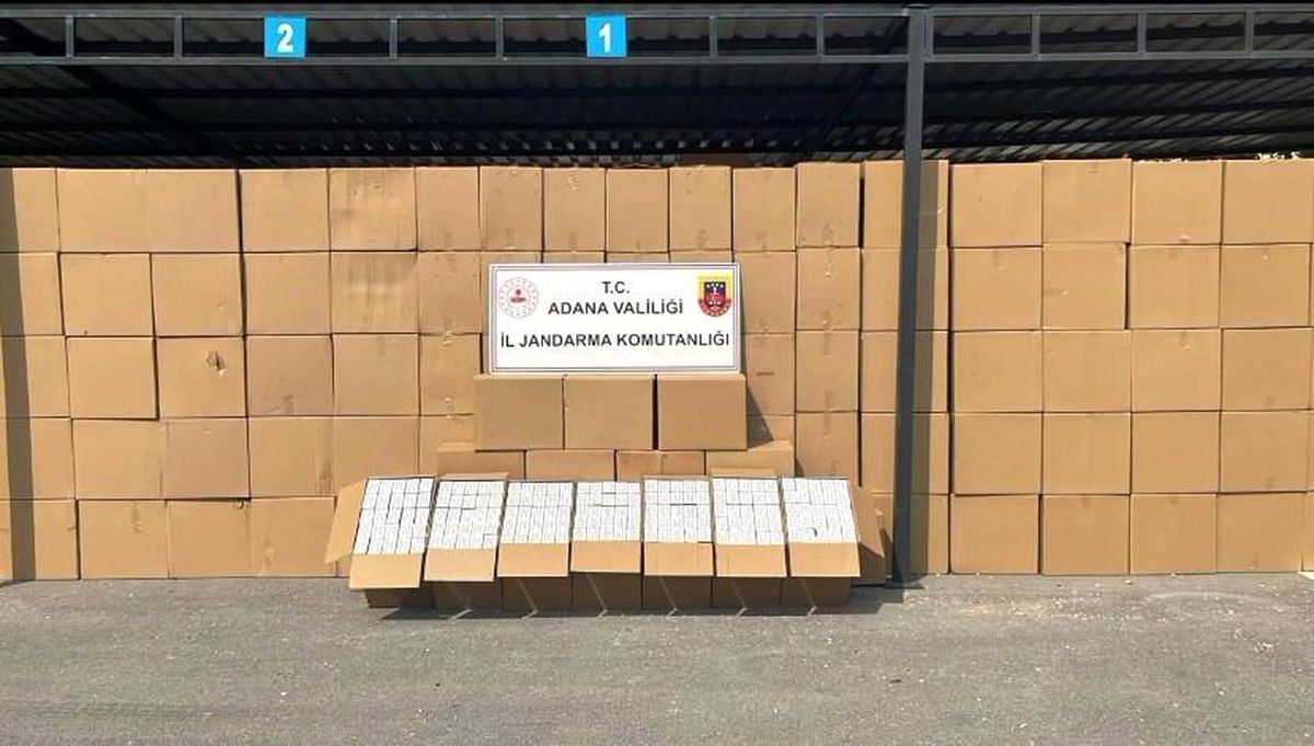 16 milyon 400 bin kaçak makaron ele geçirildi