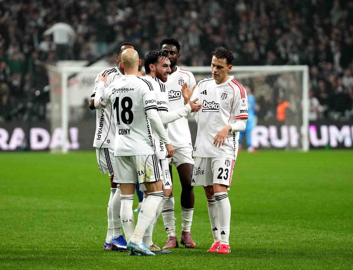 Beşiktaş, Kasımpaşa'ya karşı galibiyet hasretini bitirdi
