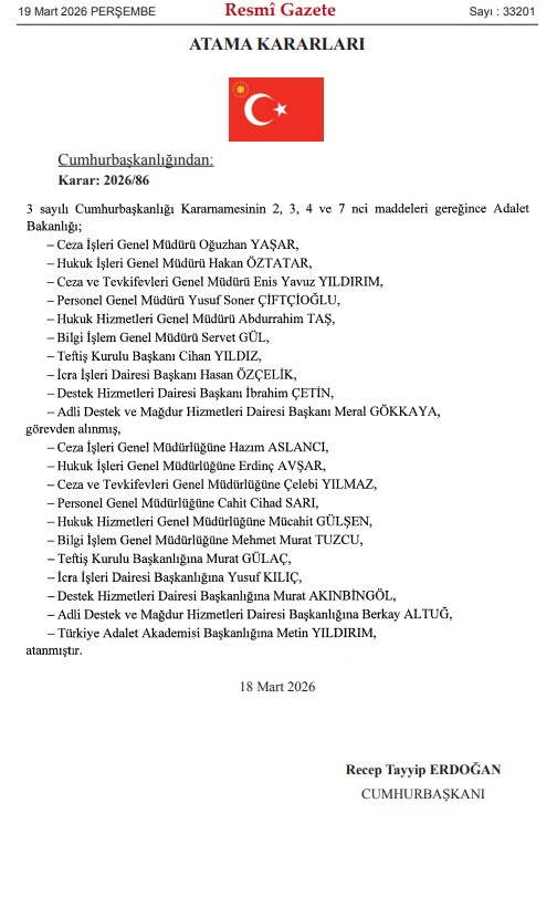 gurlek doneminde bakanlikta ilk atama ruzgari 19670460 716 m