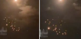 İran'dan İsrail'e gece yarısı saldırı