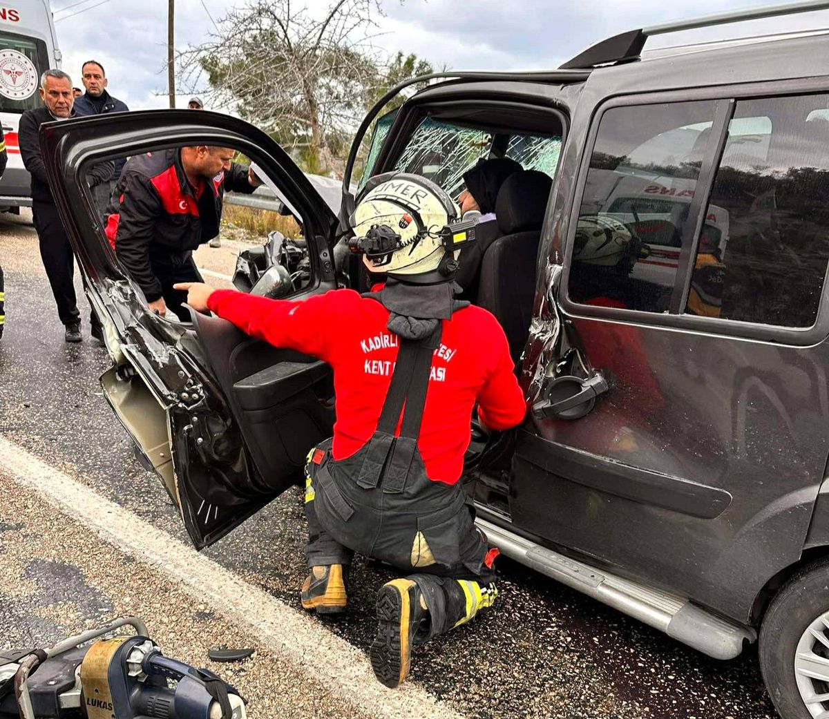 Osmaniye'de trafik kazası 1 ölü 3 yaralı