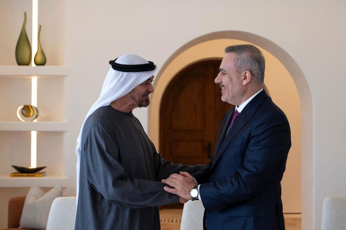 Bakan Fidan, BAE'de