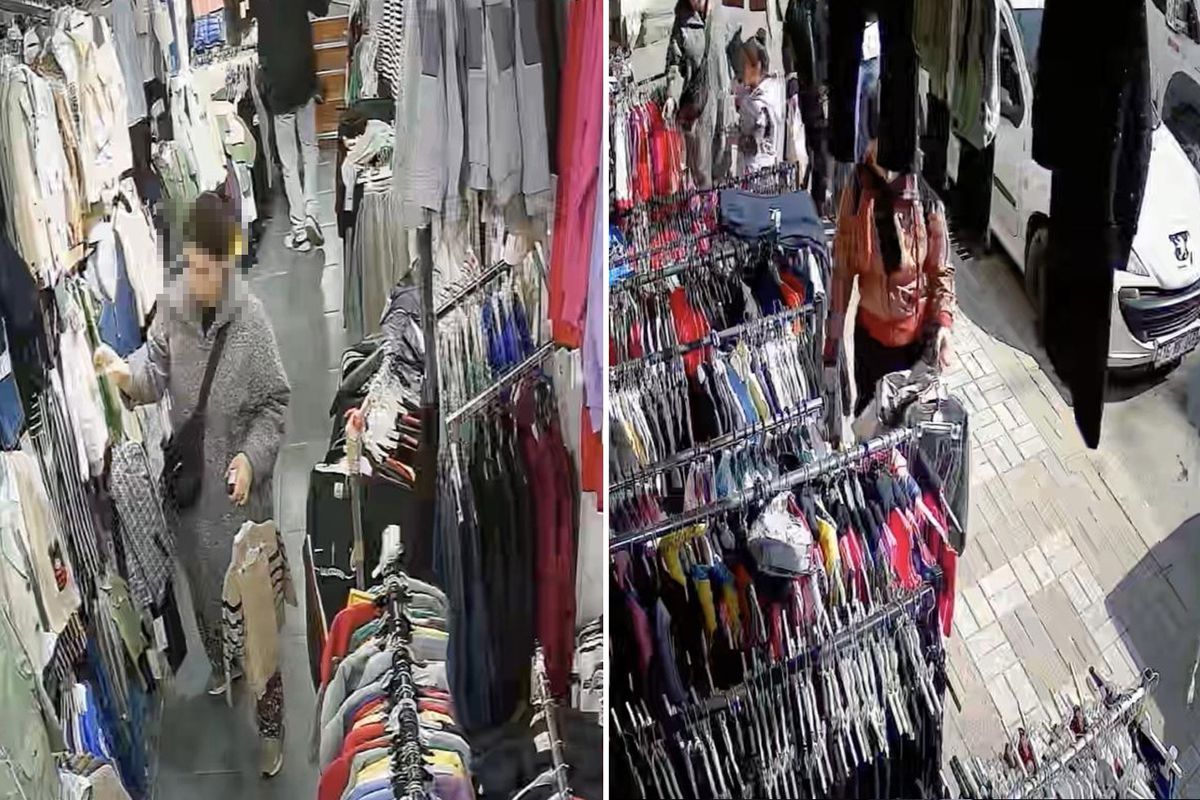 Bayram yoğunluğunu fırsat bilen 2 kadın 16 bin liralık ürün çaldı