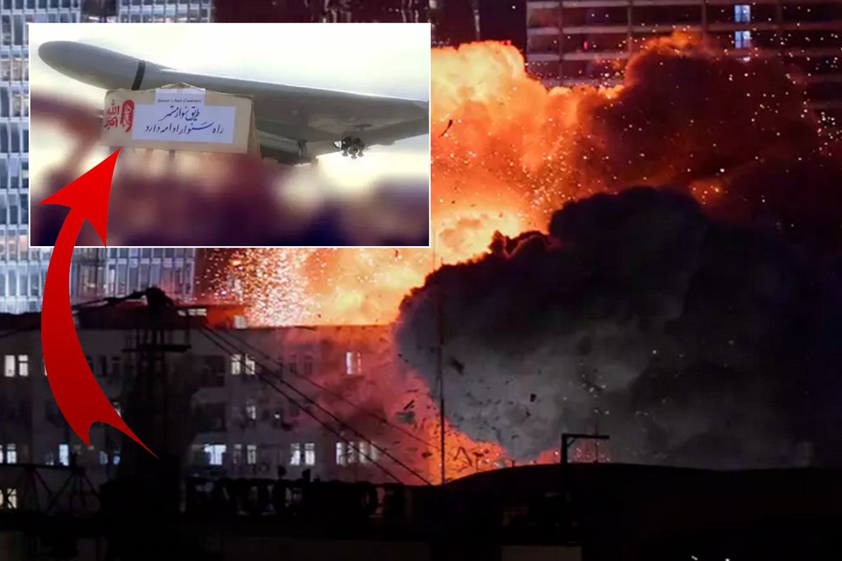 İran'dan intikam operasyonu! Kamikaze İHA'lar bu mesajla havalandı