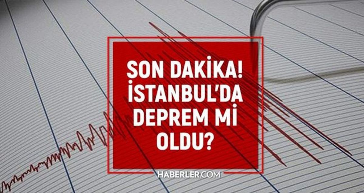 İstanbul'da deprem mi oldu? SON DAKİKA! 20 Mart İstanbul'da az önce nerede deprem oldu?