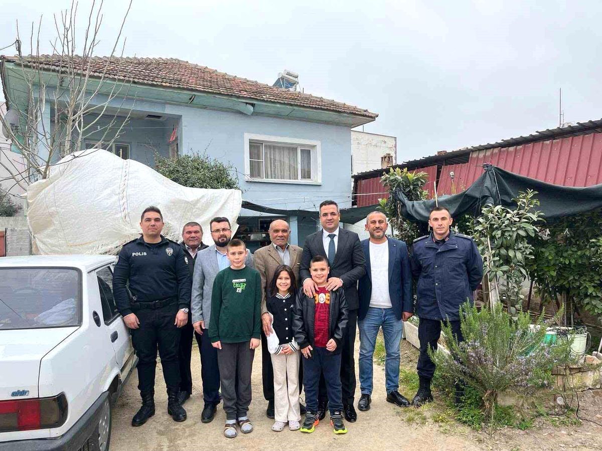 Kaymakam Dalak, Şehit ve Gazi Ailelerini Ziyaret Etti