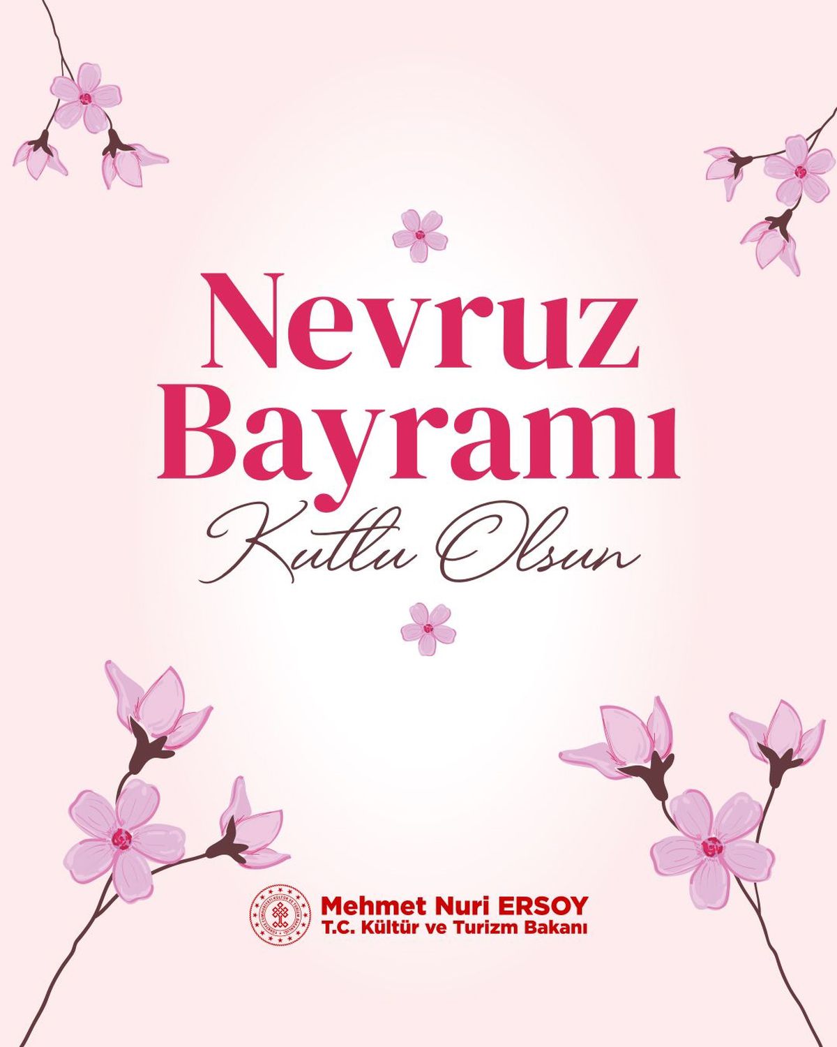 Kültür ve Turizm Bakanı'ndan Nevruz Bayramı Tebriği