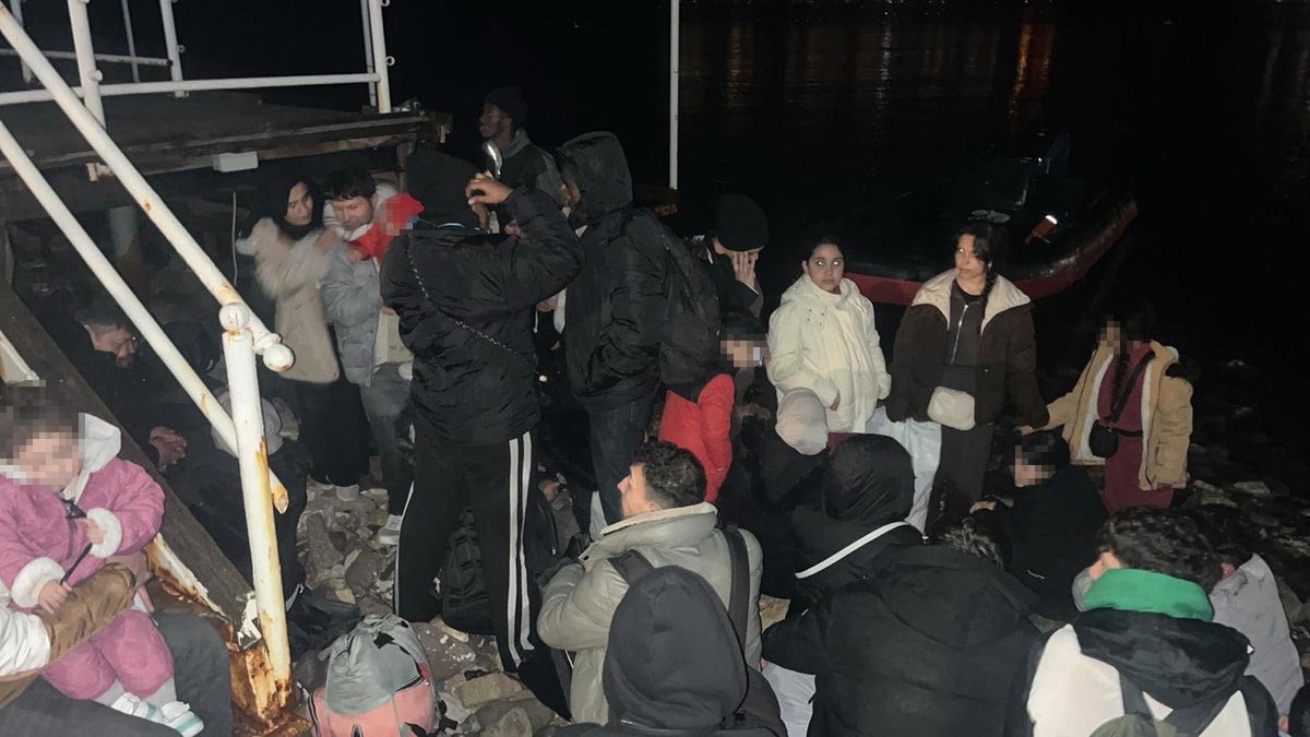 Bodrum'da 33 Kaçak Göçmen ve 3 Göçmen Kaçakçısı Yakalandı