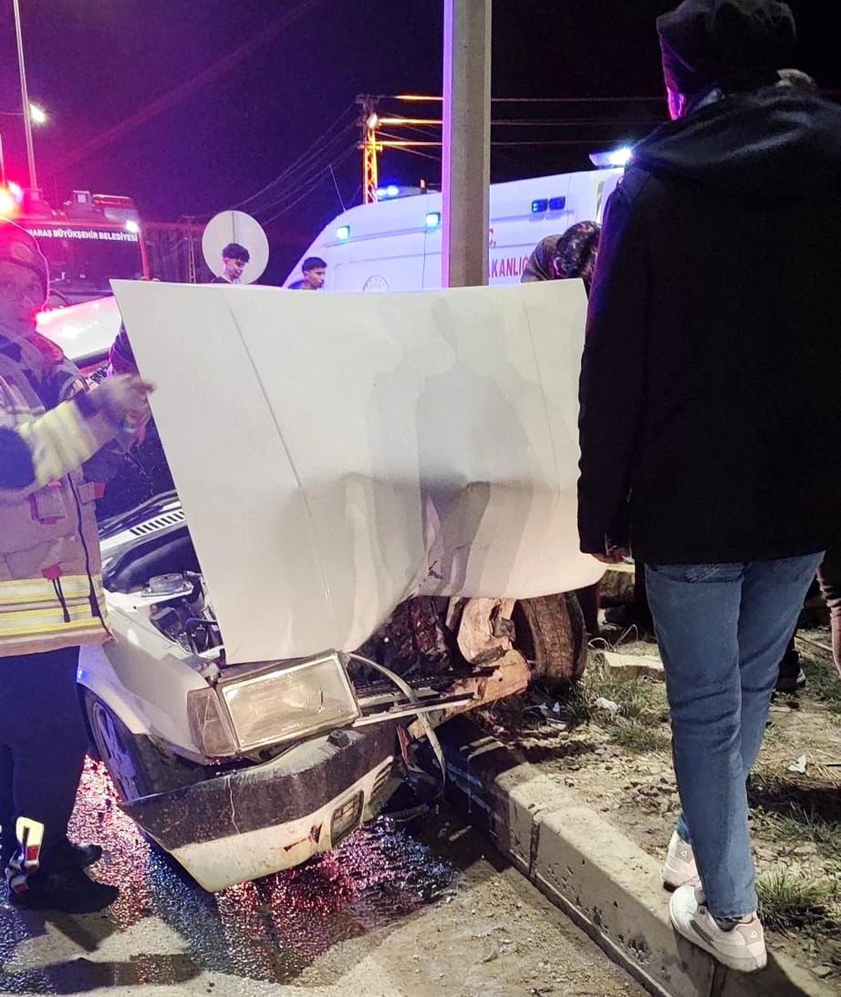 Kahramanmaraş'ta iki ayrı trafik kazasında, 5 kişi yaralandı