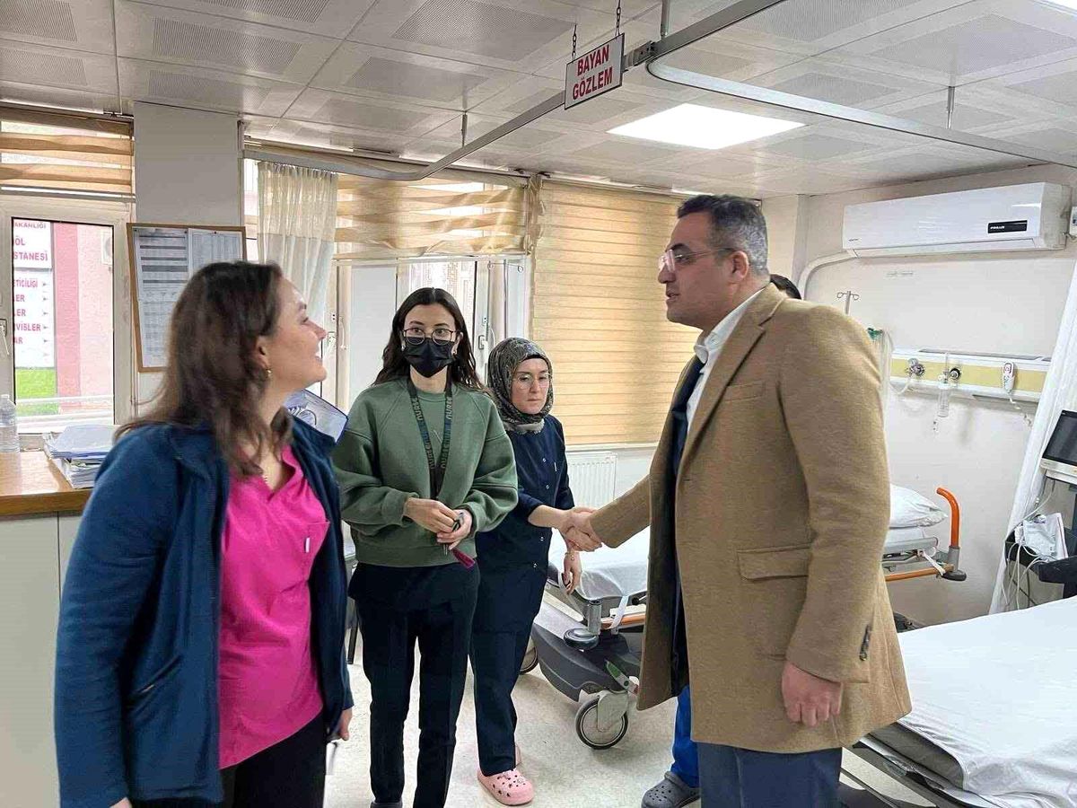 Kaymakam Dalak bayramda görev başındaki kamu personelini unutmadı
