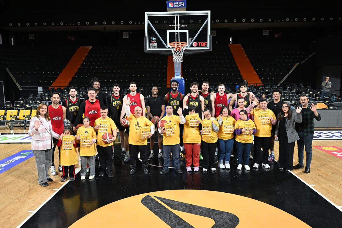 Mersin'de Down sendromlu çocuklar, MSK ile buluştu