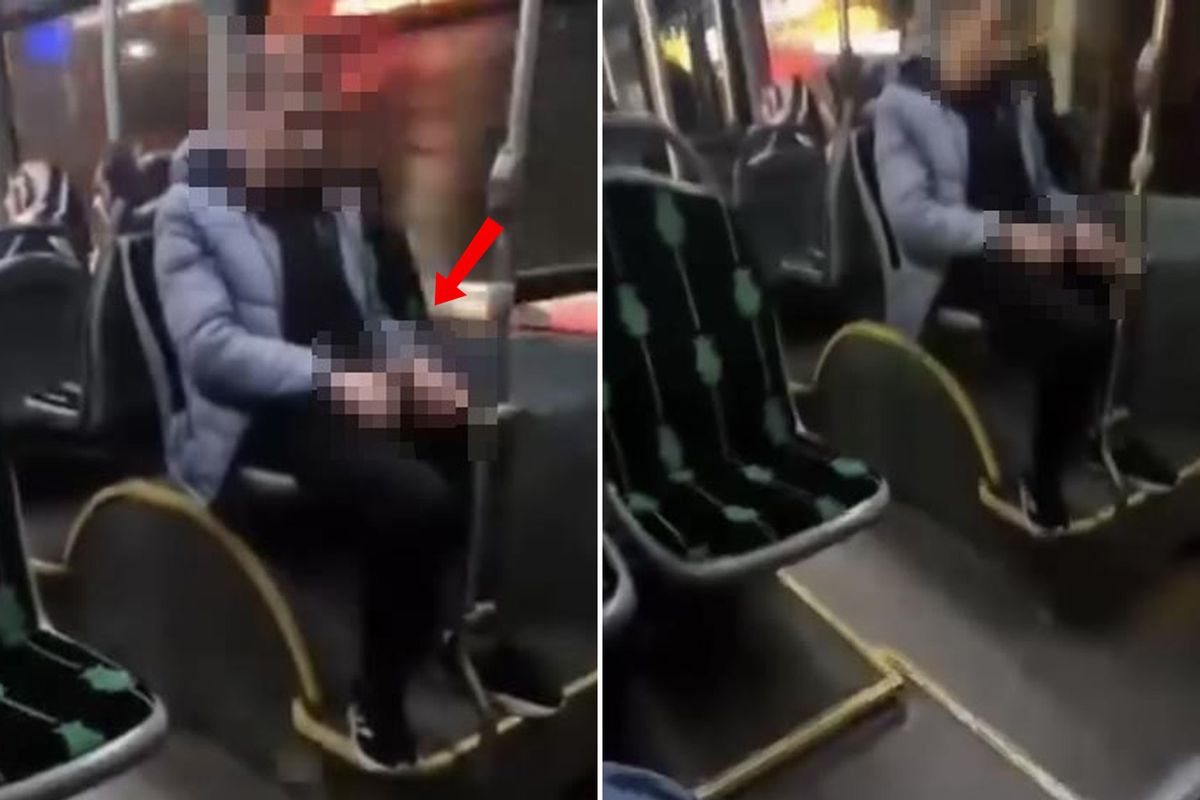 Otobüste mide bulandılar anlar! Yolcu saniye saniye kaydetti