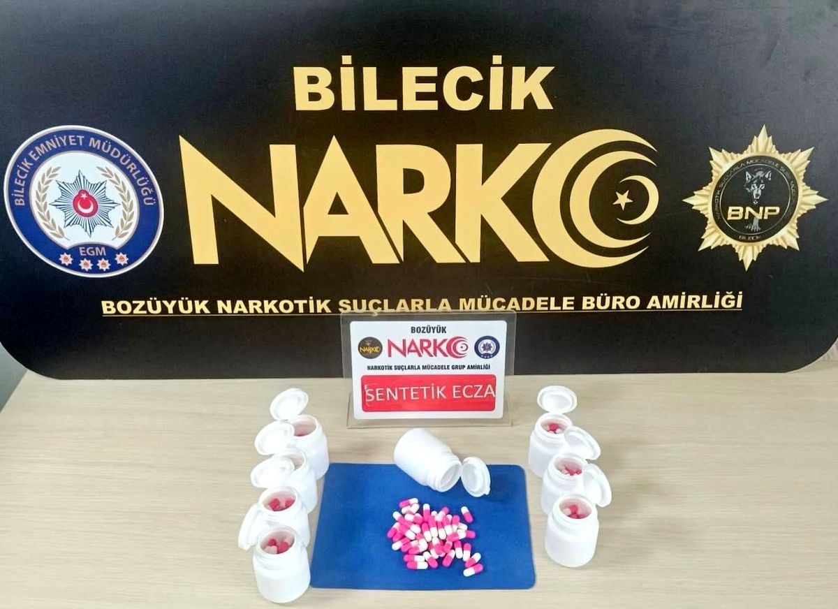 Bilecik'te uyuşturucu operasyonu: 1 gözaltı