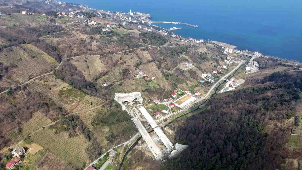 Dev viyadükler yükseliyor: Trabzon'da ulaşım dönüşüyor