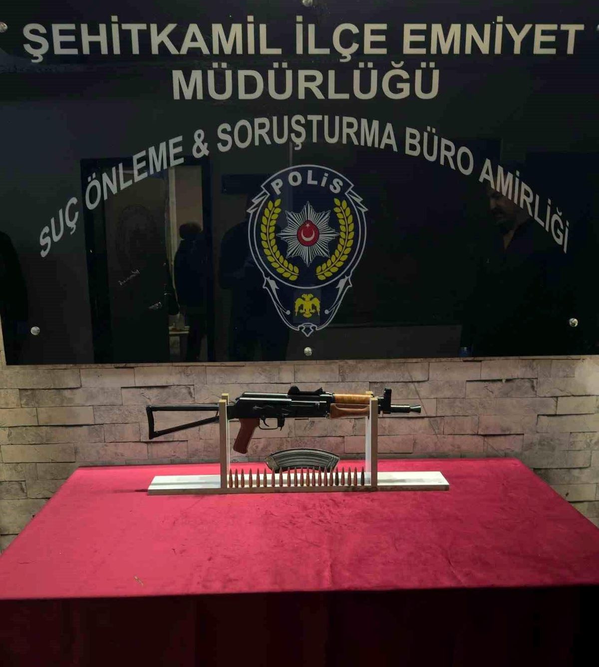Gaziantep'te 1 adet tüfek ile 21 adet fişek ele geçirildi: 1 gözaltı