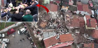 İstanbul Fatih'te iki bina çöktü! 1 kişi hayatını kaybetti