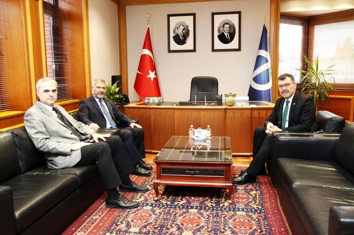 İTÜ Rektörü Mandal'dan Rektör Adıgüzel'e ziyaret