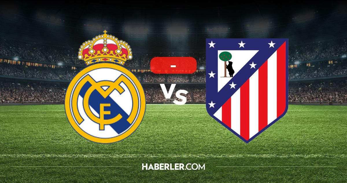 Real Madrid Atletico Madrid kaç kaç? MAÇ SONUCU! Real Madrid Atletico Madrid golleri kim attı, canlı maç a...