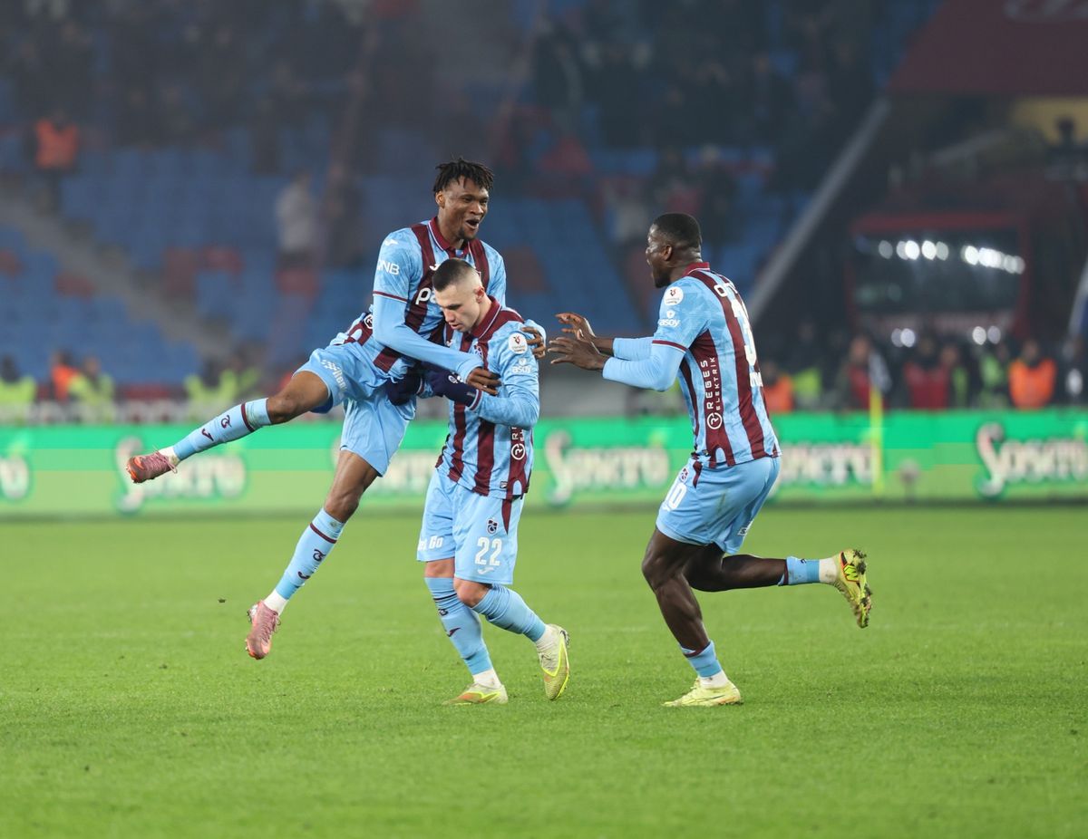Trabzonspor'un Tek Farklı Galibiyetleri