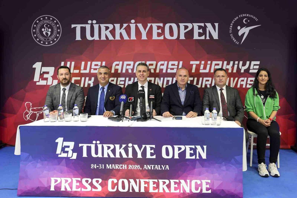 13. Uluslararası Türkiye Açık Taekwondo Turnuvası'nda heyecan yarın başlıyor