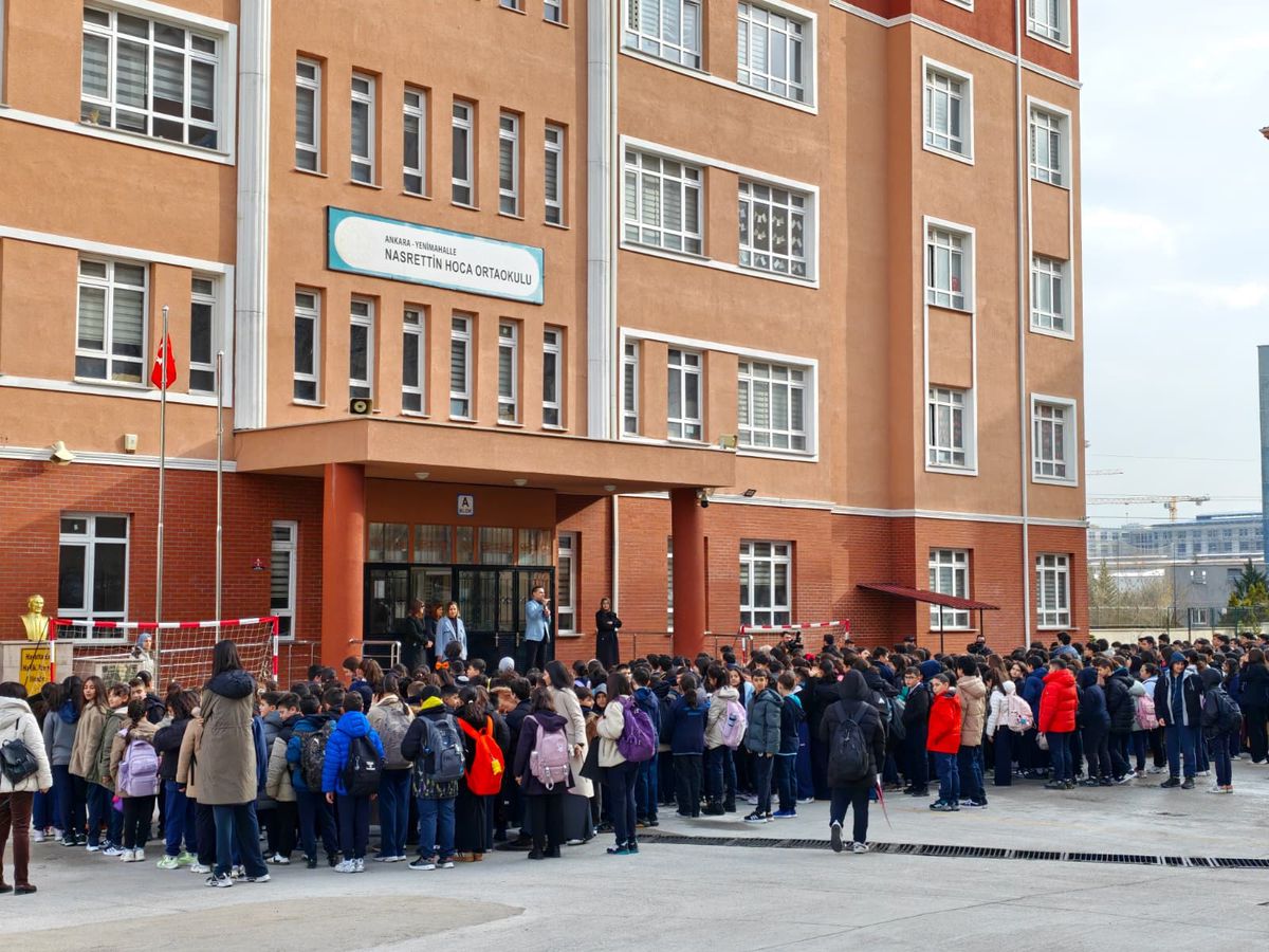 Ankara'da ara tatil sonrası ilk ders zili çaldı