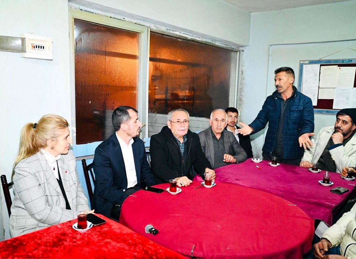 Milletvekili Ölmeztoprak gönüllere dokundu