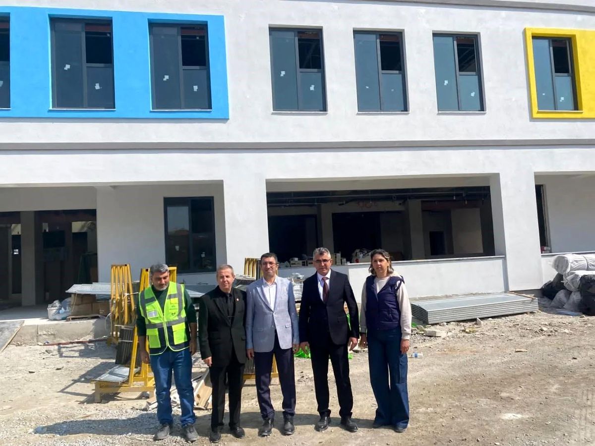 Söke'de eğitim yatırımları yerinde incelendi