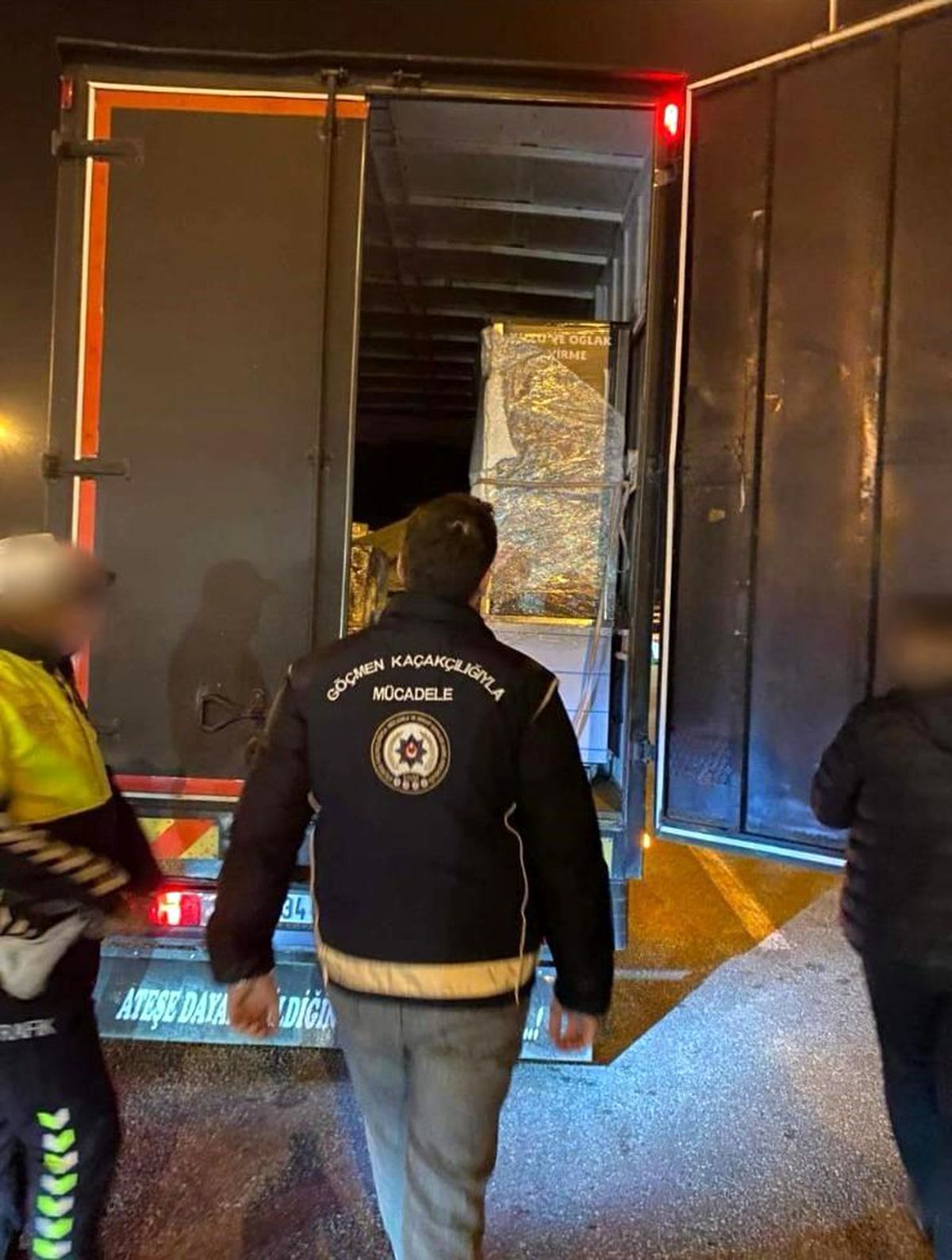 Bursa'da 7 kaçak göçmen yakalandı