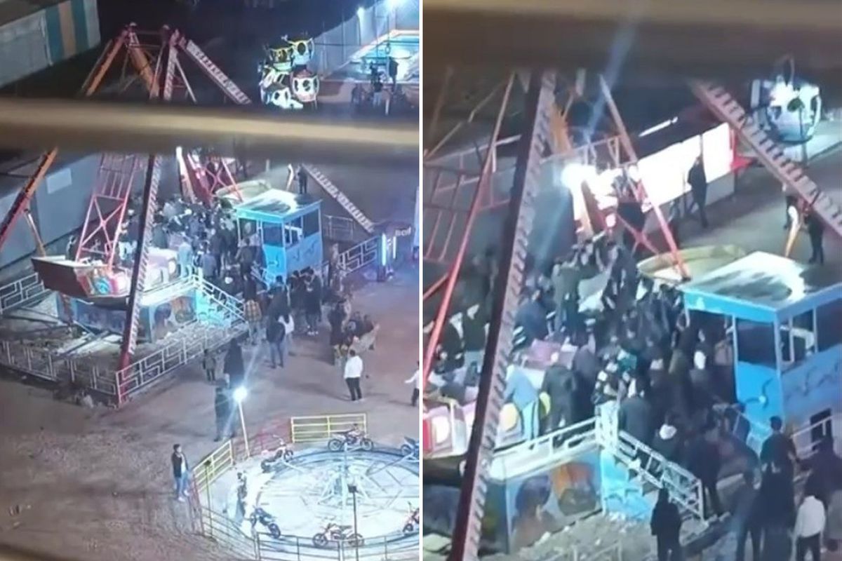 Oyun alanı savaş alanına döndü! Bir anda ortalık karıştı