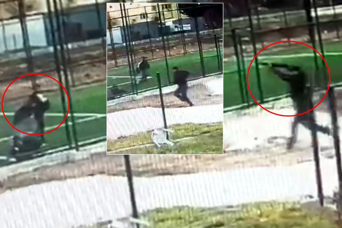 17 yaşındaki çocuk, akranını pompalı tüfekle vurdu; olay kamerada