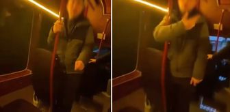 Genç kızı taciz eden şüpheliyi minibüsçüler yakaladı! Dikkat çeken U dönüşü