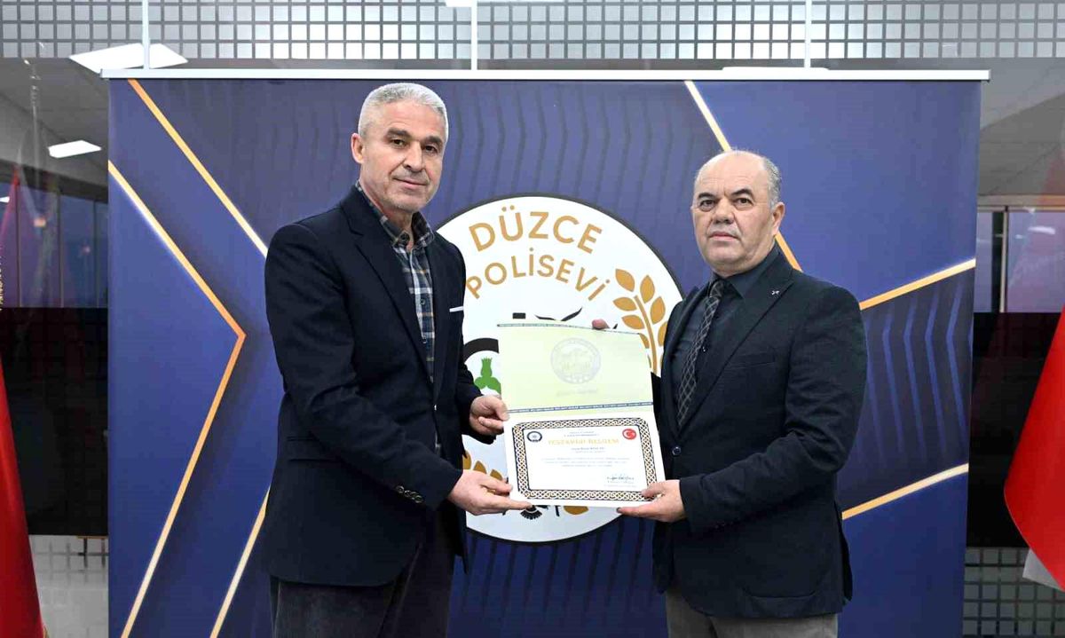 Kaynaşlı emniyet müdürü Manisa'ya tayin oldu