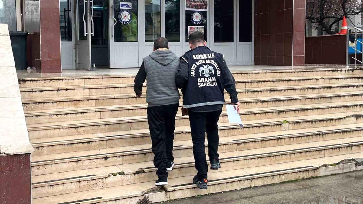 Kırıkkale'de aranan 3 hükümlü polis operasyonuyla yakalandı