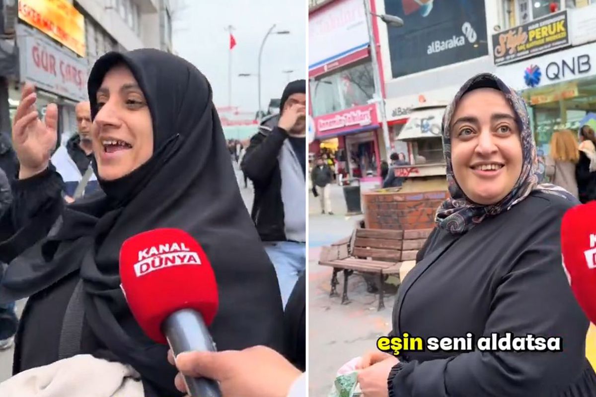 "Kocan seni aldatsa affeder misin?" sorusuna verdikleri cevap olay oldu