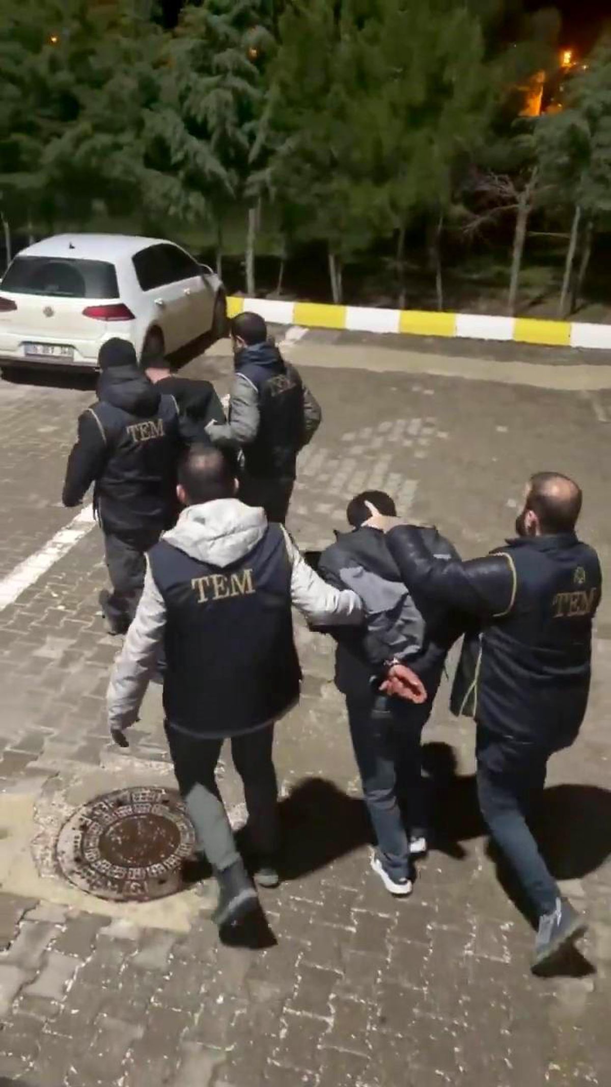 Nevruz'da teröristlerin fotoğraflarını taşıyan 6 kişi gözaltına alındı