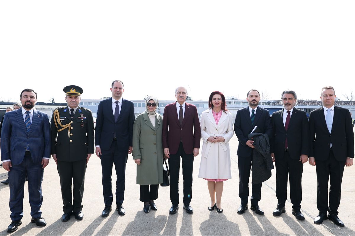 TBMM Başkanı Numan Kurtulmuş, Hırvatistan'da