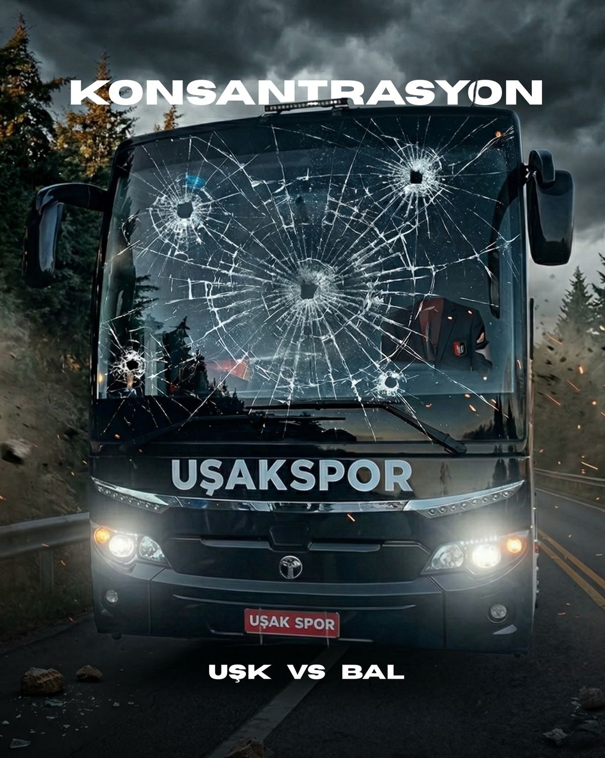 Uşakspor'dan Balıkesirspor maçı öncesi olay paylaşım
