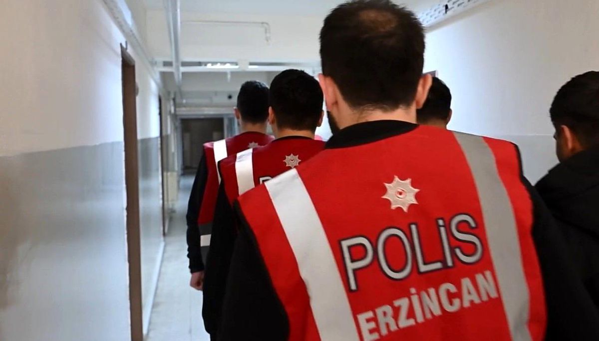 Erzincan'da aranan 7 hükümlü yakalandı