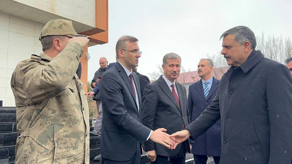 İçişleri Bakanı Mustafa Çiftçi Ağrı'da