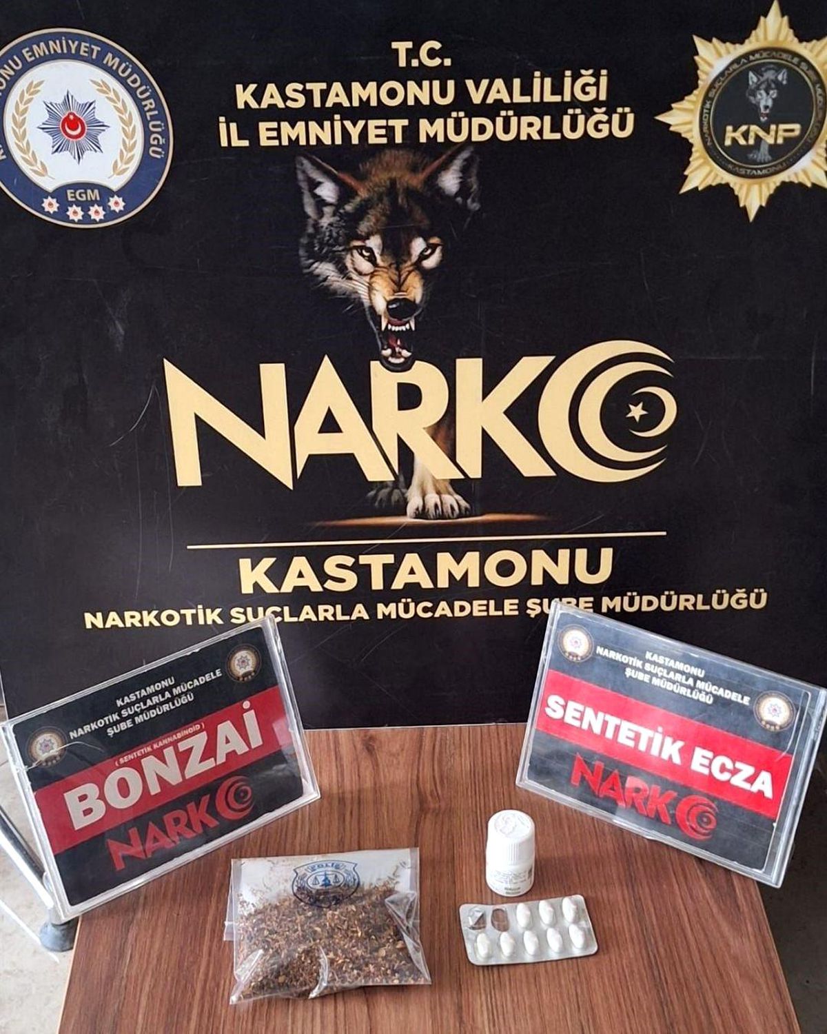 Kastamonu'da uyuşturucu operasyonu