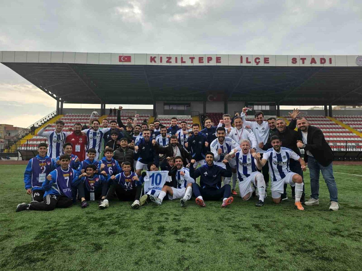 Mazıdağı Fosfatspor 2-0 kazandı, Play-Off'ta yerini korudu