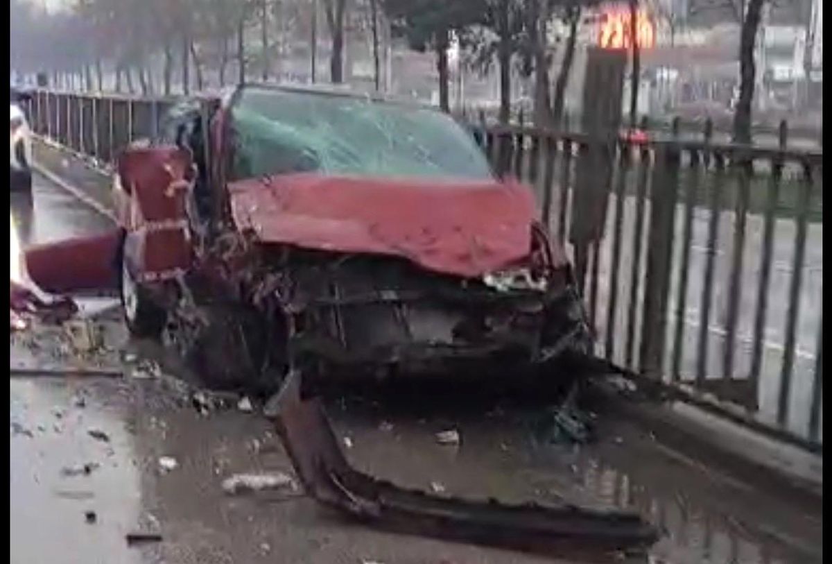 Samsun'da otomobil ile tır çarpıştı: 1 yaralı