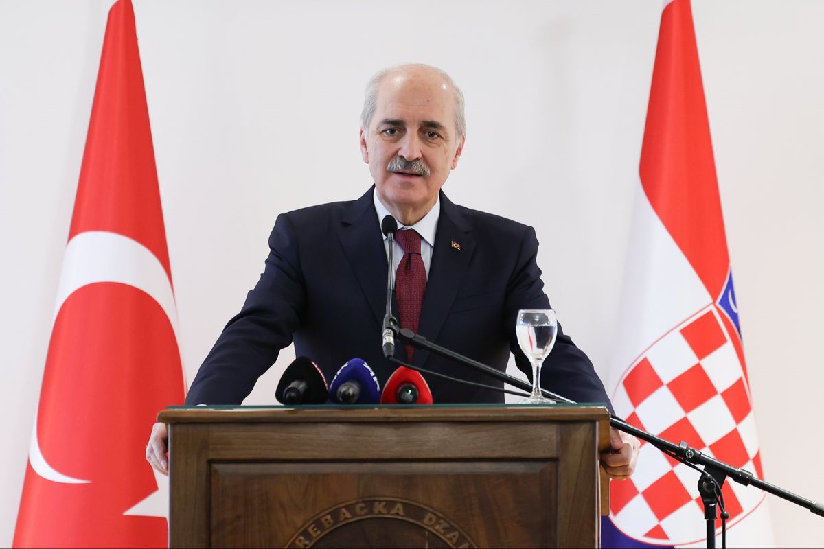 TBMM Başkanı Kurtulmuş, Hırvatistan'da 'Ayasofya' Temalı Serginin Açılışını Yaptı