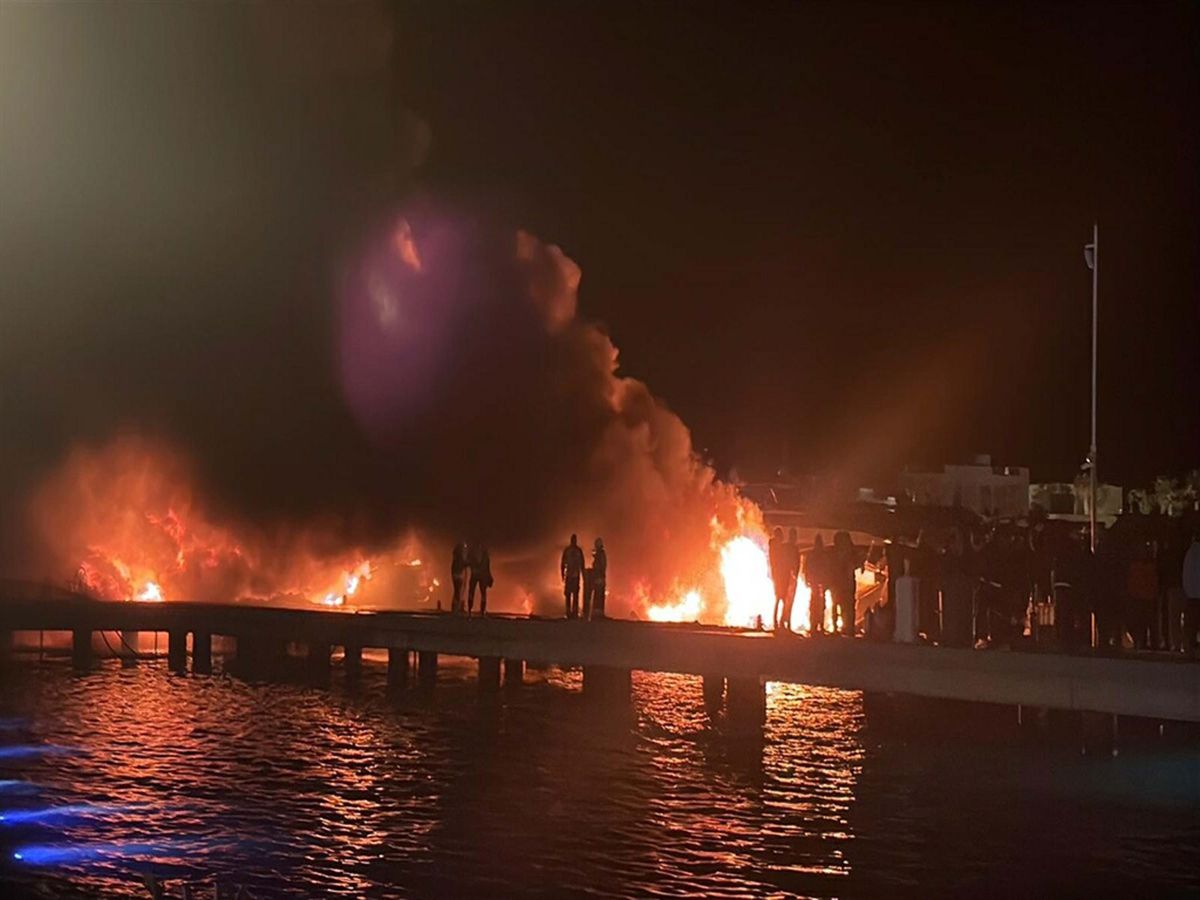 Bodrum'daki Marina Yangınıyla İlgili Bilirkişi Heyeti Görevlendirildi