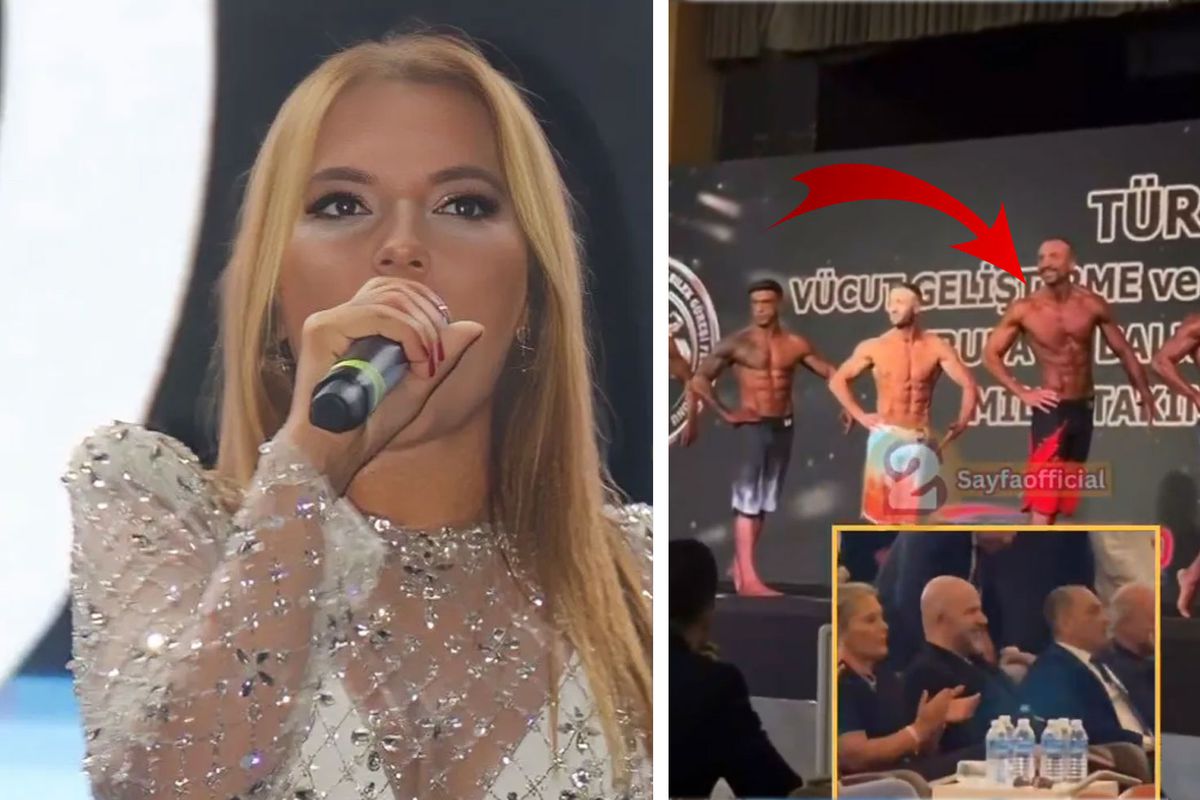 Demet Akalın'ın 'Sen bir eve gel lan' dediği eşi podyuma çıktı
